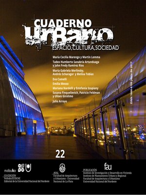 cover image of CUADERNO URBANO 22--ESPACIO, CULTURA, SOCIEDAD